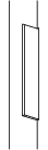 Rim lock - cutout to take the endplate