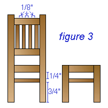 chair front and back