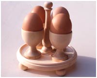 Egg Cups and Stand