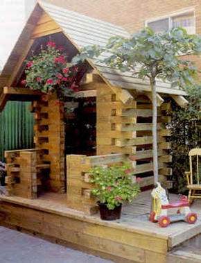 Log Cabin Playhouse