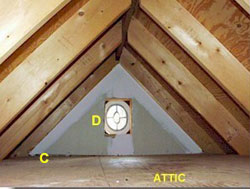 Attic detail