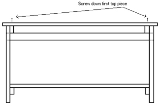 Screwing Down Top Piece