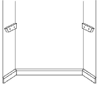 Simple alcove shelving support battens