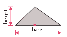 triangular shape